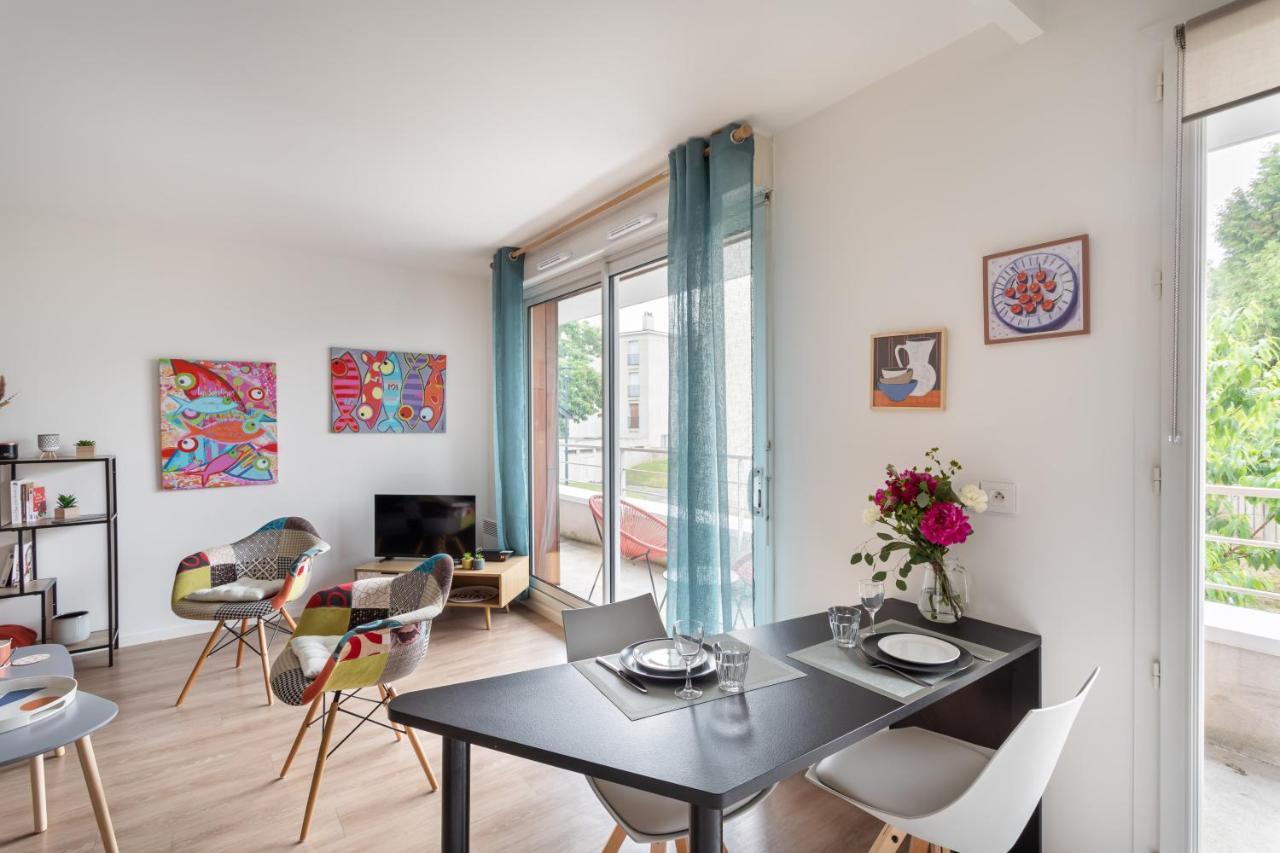 レンヌBahibe - Balcon Et Parking Au Calme Proche Gareアパートメント エクステリア 写真